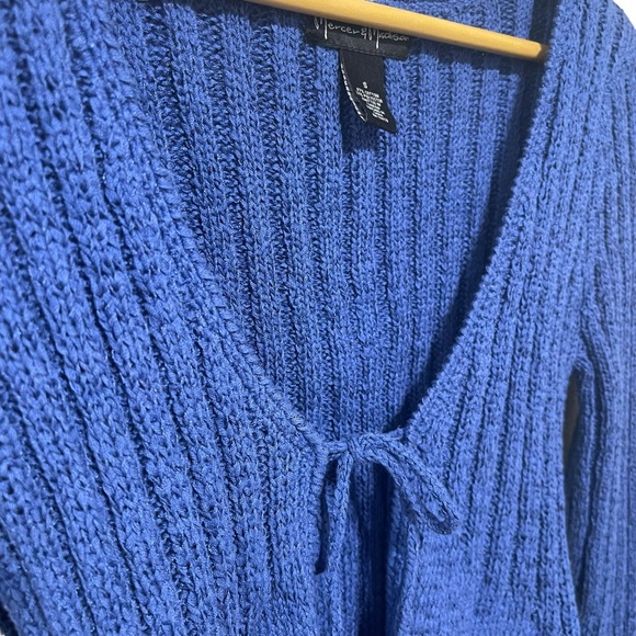 Mercer & Madison Knitted Front tie Cardigan Sz S - Picture 2 of 6